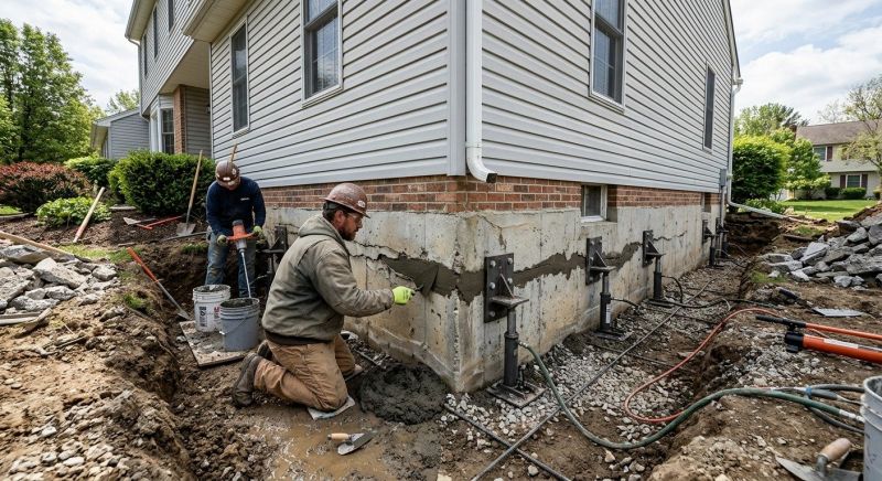 Basement Foundation Repair in Bala Cynwyd, PA