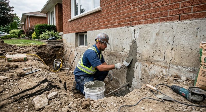 Basement Foundation Repair in Havertown, PA