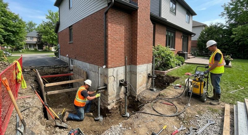 Basement Underpinning in Bucks County, PA