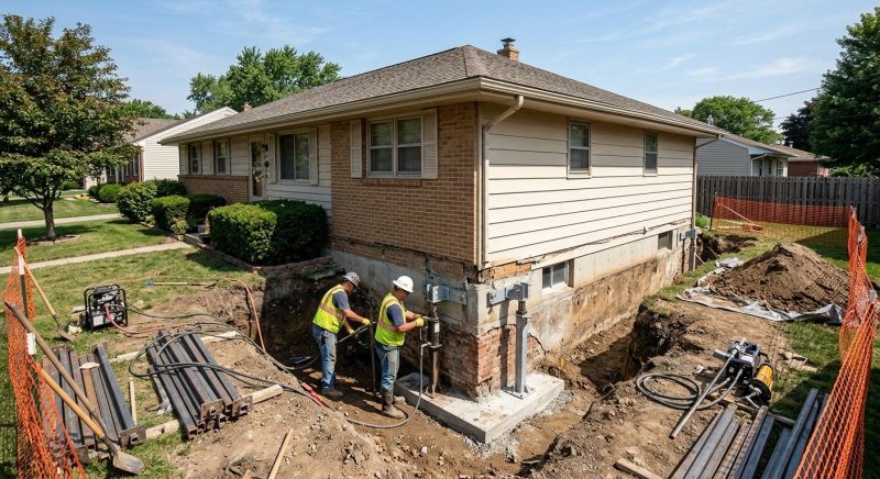Building Foundation Repair in Fairless Hills, PA