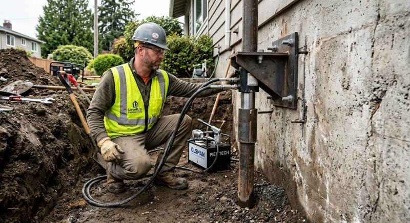 Concrete Foundation Leveling in Birmingham, NJ