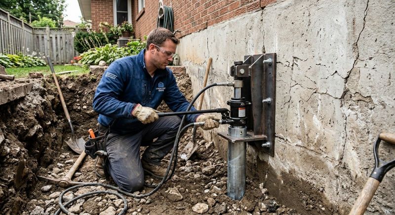 Concrete Foundation Leveling in Bordentown, NJ
