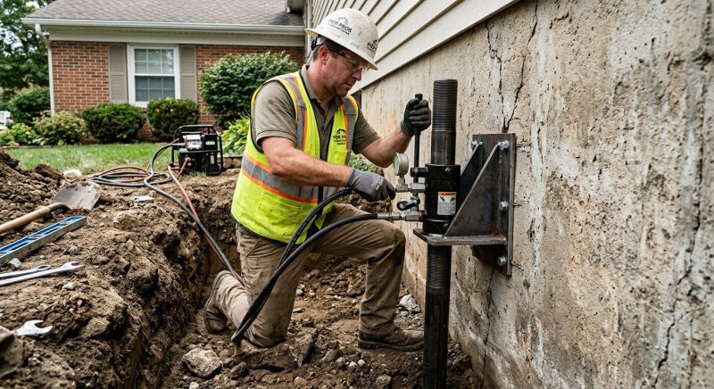 Concrete Foundation Leveling in Bordentown, NJ