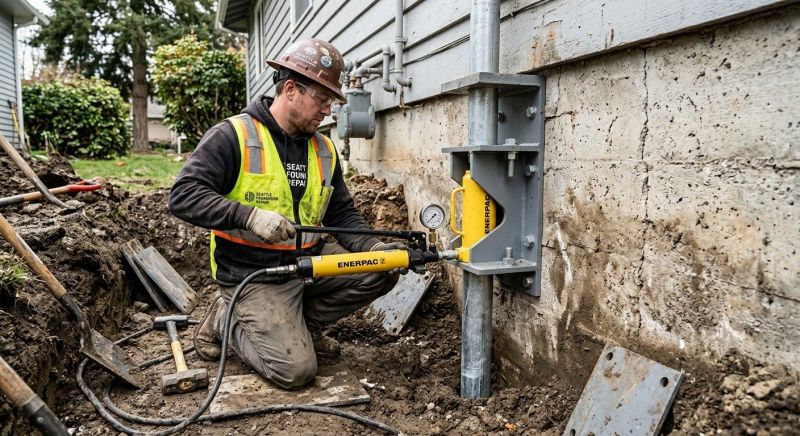 Concrete Foundation Leveling in Trenton, NJ