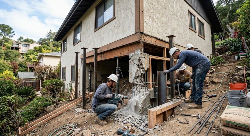 Concrete Foundation Repair in Marlton, NJ