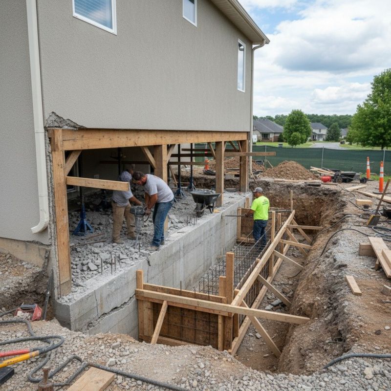 Concrete Foundation Repair in New Egypt, NJ