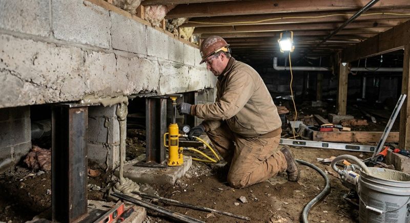 Crawlspace Foundation Repair in Birmingham, NJ