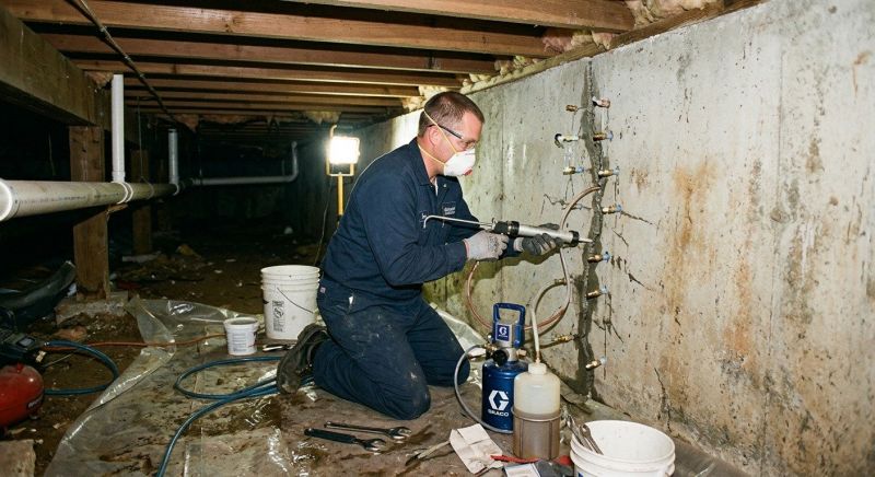 Crawlspace Foundation Repair in Glenolden, PA