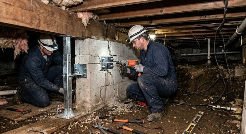 Crawlspace Foundation Repair in Stockton, NJ