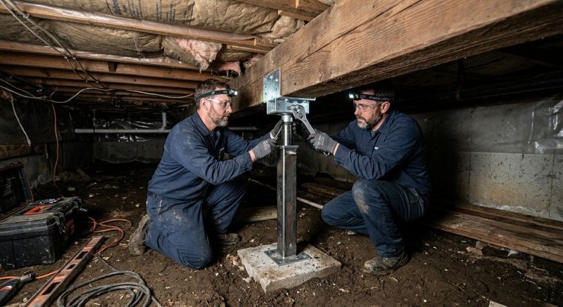 Crawlspace Foundation Repair in Stockton, NJ