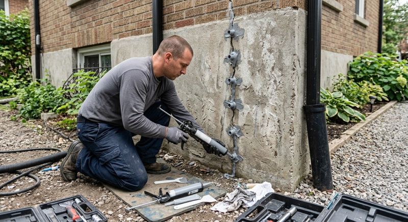 Foundation Crack Repair in Wayne, PA