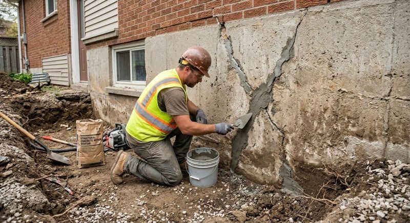 Foundation Crack Repair in Westville, NJ