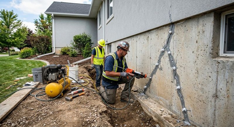 Foundation Damage Repair in Glenside, PA