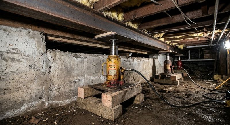 Foundation Jacking in Allentown, NJ
