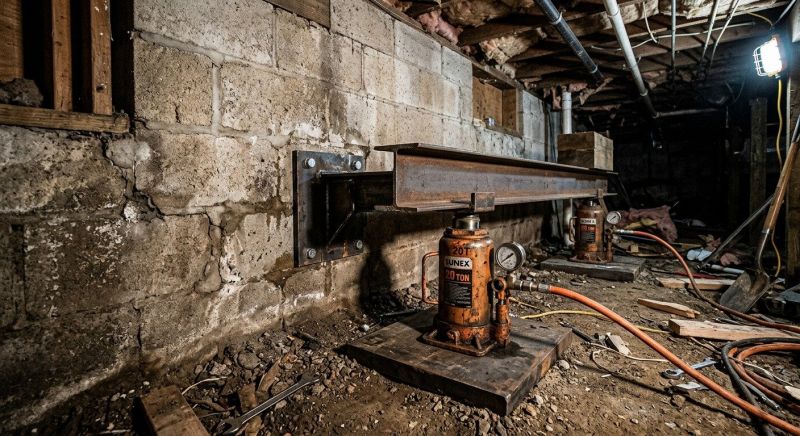 Foundation Jacking in Bryn Mawr, PA