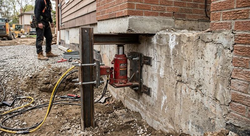 Foundation Jacking in Hatboro, PA