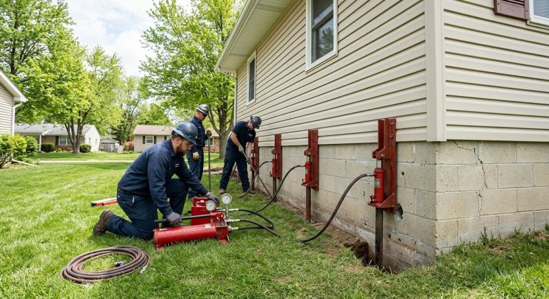 Foundation Jacking in Souderton, PA