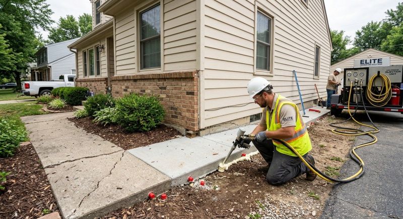 Foundation Lifting in Fairless Hills, PA