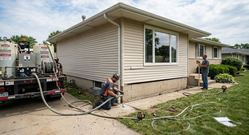 Foundation Lifting in New Hope, PA