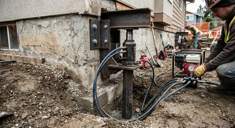 Foundation Lifting in Somerdale, NJ