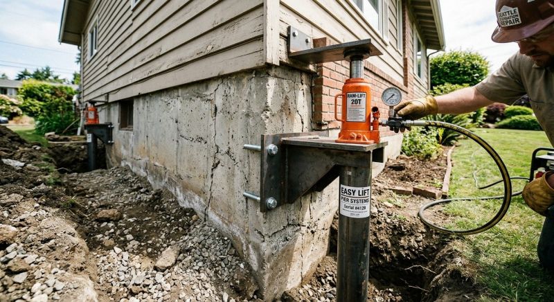 Foundation Lifting in Southampton, PA