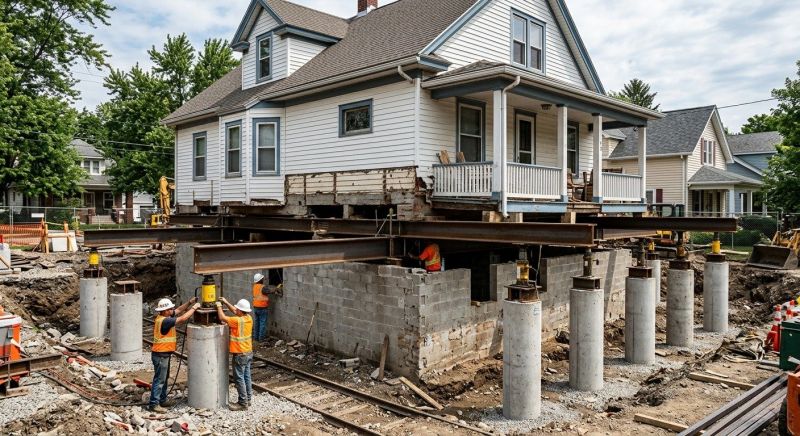 Foundation Raising in Mercer County, NJ