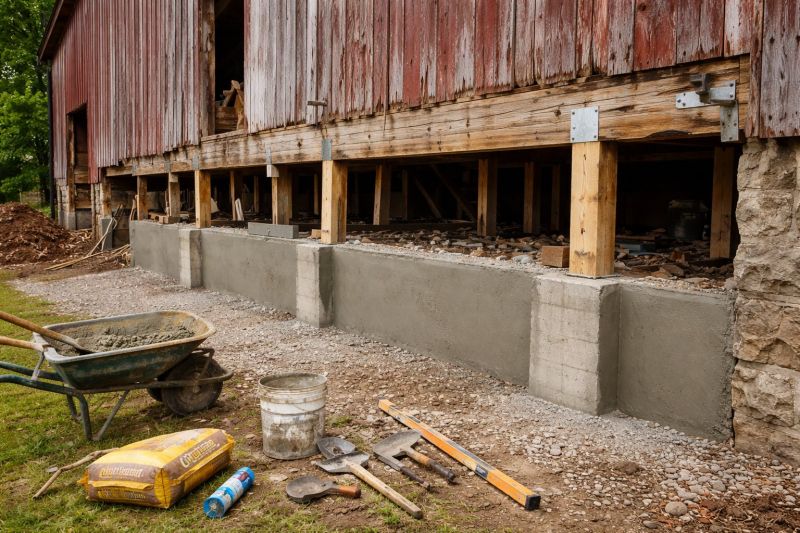 Foundation Renovation in Bucks County, PA