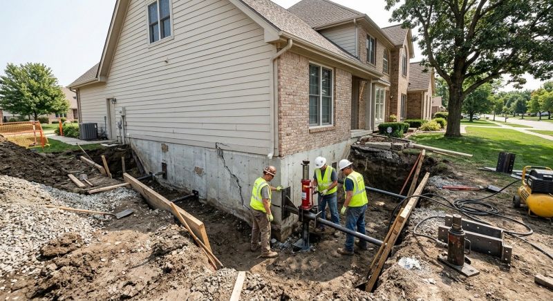 Foundation Repair in North Wales, PA