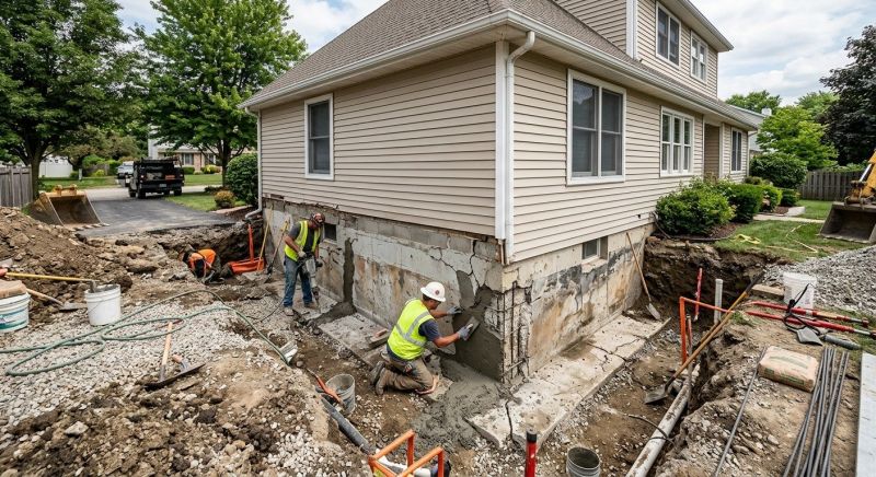 Foundation Restoration in Bucks County, PA