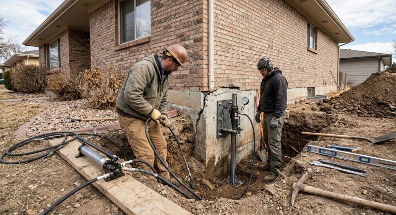 Foundation Stabilizing in Allentown, NJ