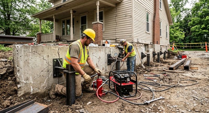Foundation Stabilizing in Audubon, NJ