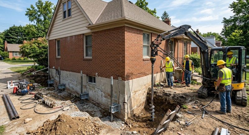 Foundation Stabilizing in King Of Prussia, PA