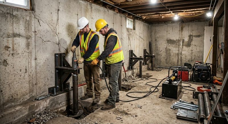 Foundation Stabilizing in Marlton, NJ