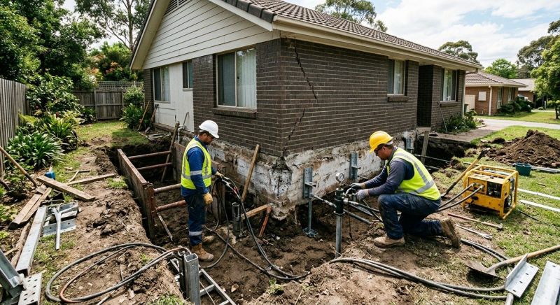 Foundation Stabilizing in Richboro, PA