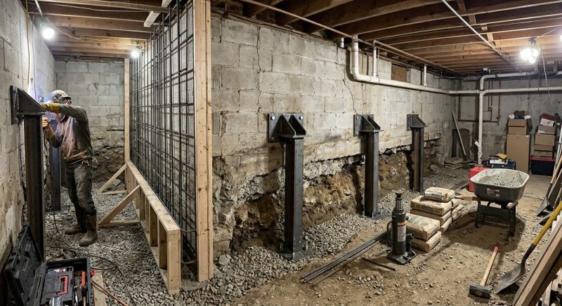 Foundation Stabilizing in Westville, NJ