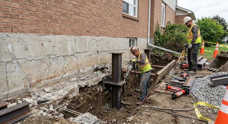 Foundation Structural Repair in Hainesport, NJ