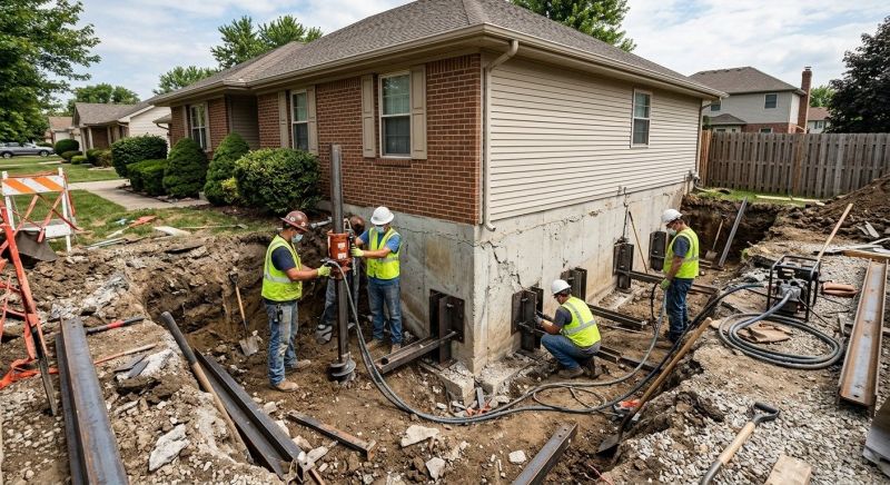 Foundation Structural Repair in Mount Holly, NJ