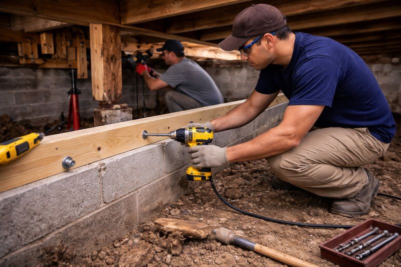 House Foundation Repair in Broomall, PA