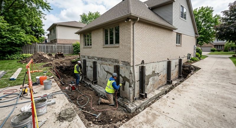 House Foundation Repair in New Egypt, NJ