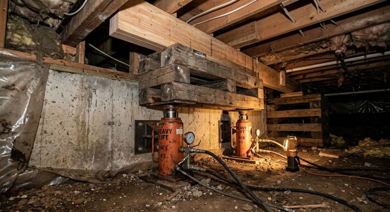 House Settling Repair in Bucks County, PA