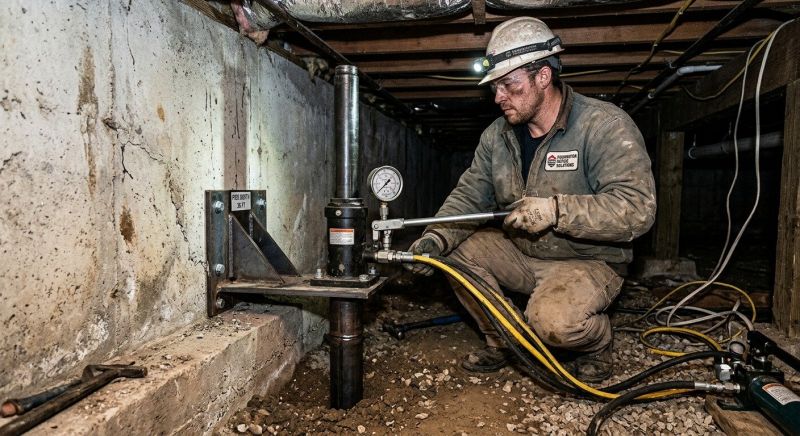 Settling Foundation Service in Camden County, NJ