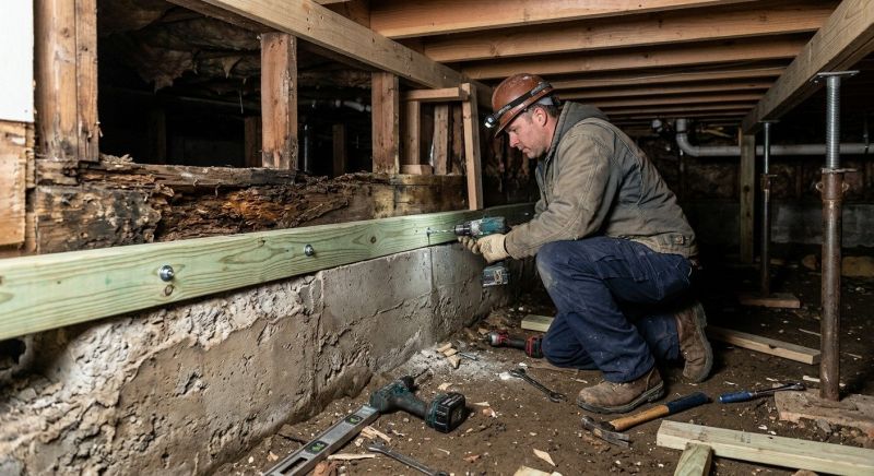 Sinking Foundation Repair in Glenolden, PA