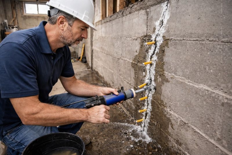 Structural Crack Repair in Bucks County, PA