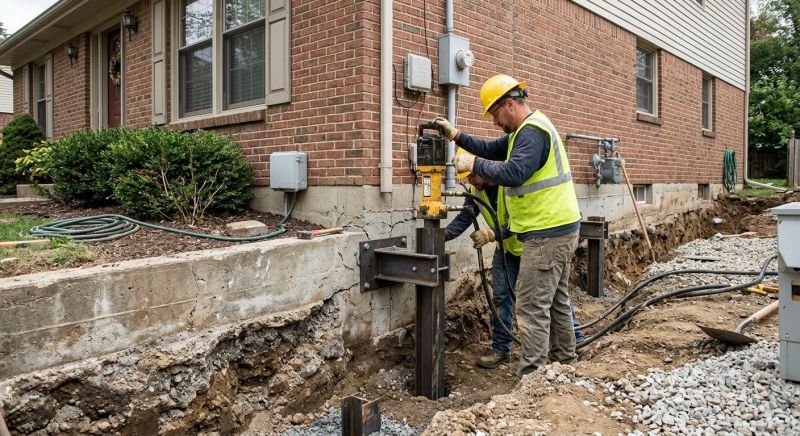 Structural Foundation Repair in Audubon, NJ