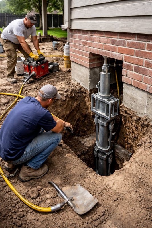Underpinning Repair in Bucks County, PA